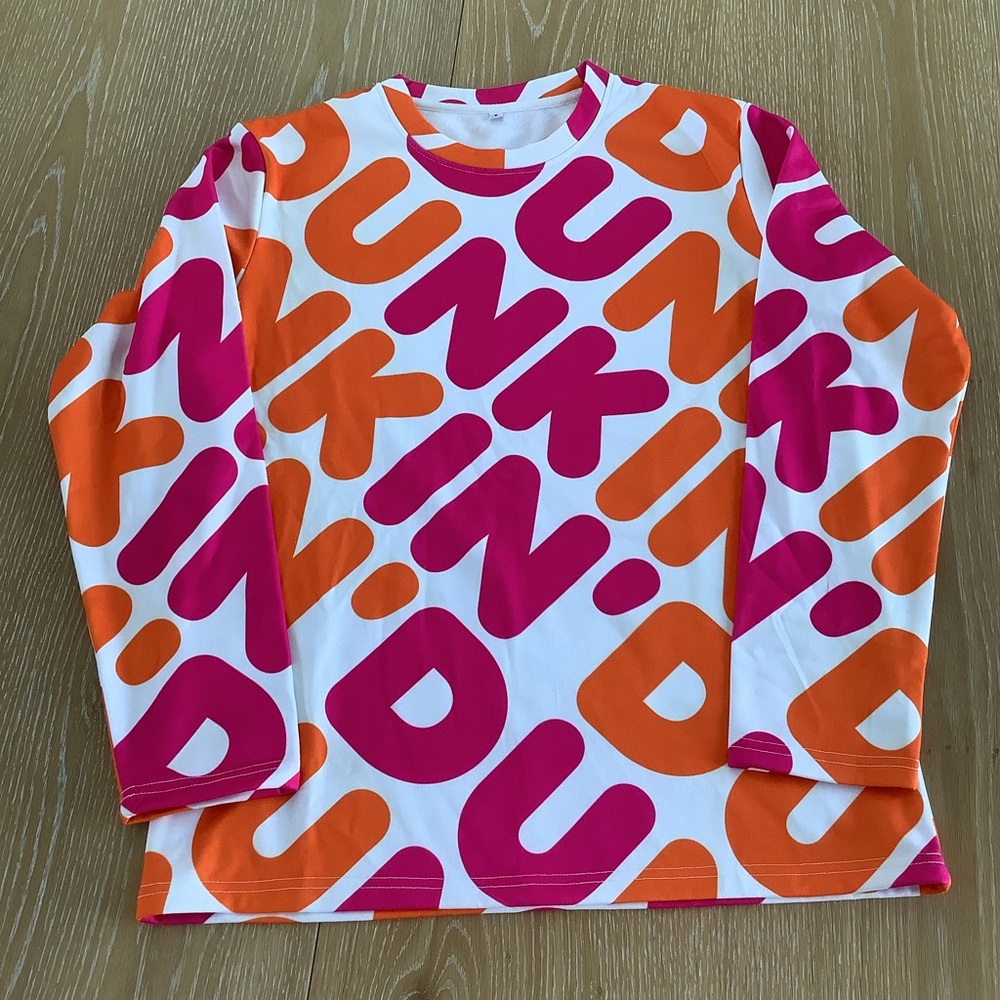 DUNKIN DONUTS Logo Sweatshirt Small